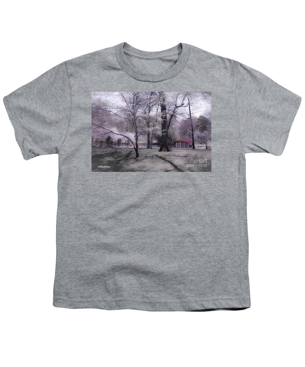 Memphis Youth T-Shirt featuring the photograph Serenity at Memphis Botanic Garden by Veronica Batterson