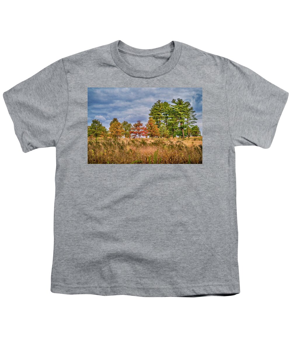 Midwest Youth T-Shirt featuring the photograph Shaw Nature Reserve 7R2_DSC2560_10242017 by Greg Kluempers