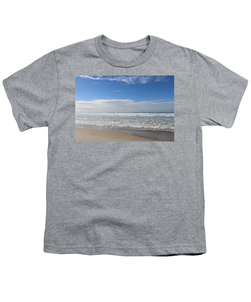 Ocean Youth T-Shirt featuring the photograph Silver Strand State Beach by Christy Pooschke