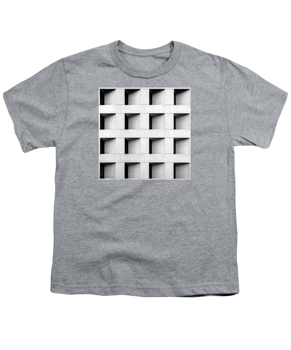 Architecture Youth T-Shirt featuring the photograph St. Mary's Squares by Todd Klassy