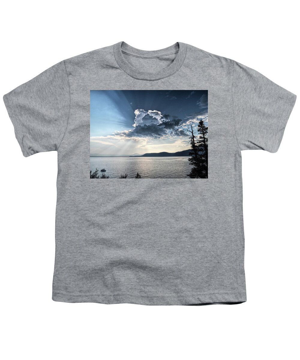 Sand Youth T-Shirt featuring the photograph Stormlight by Martin Gollery