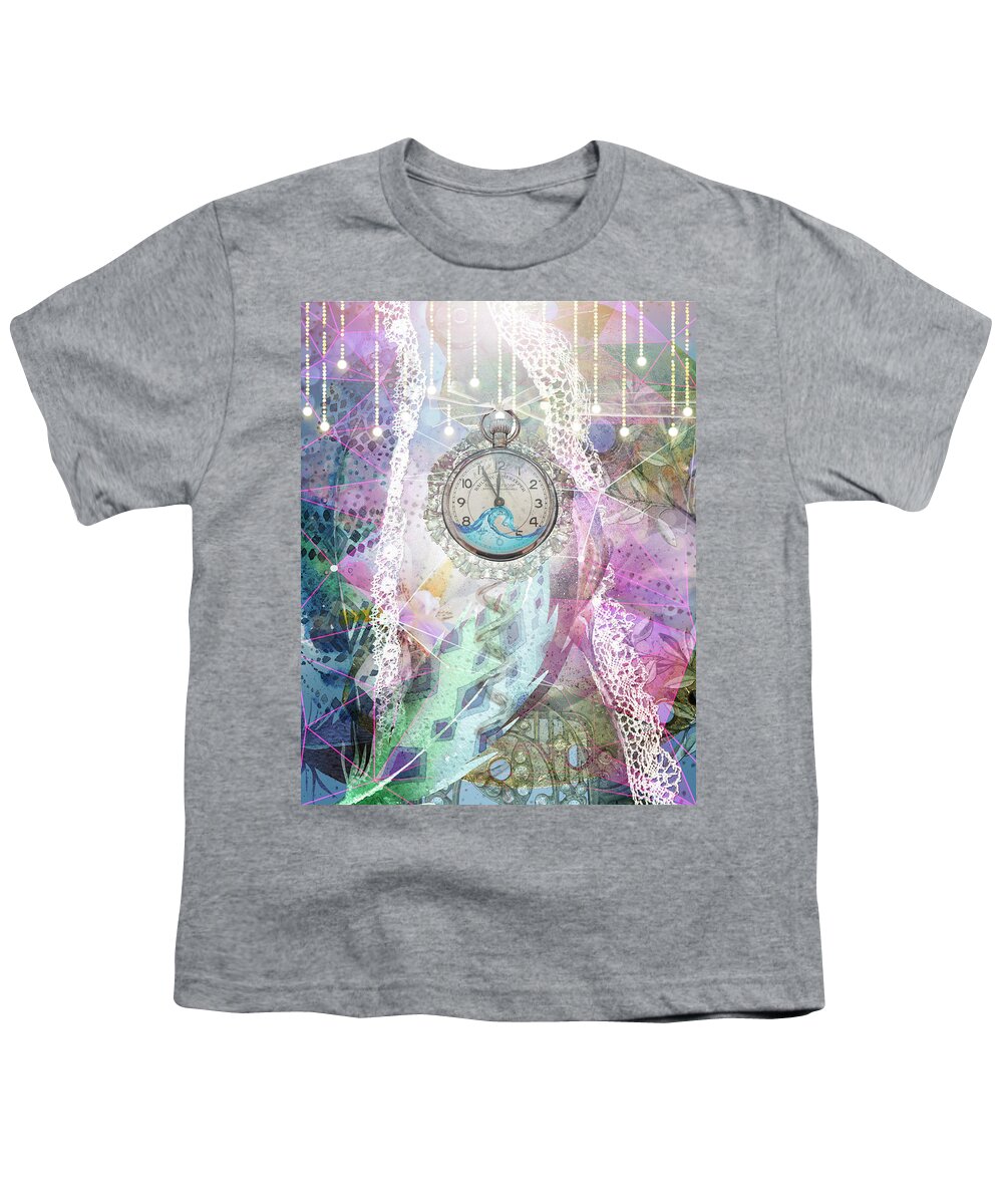 Summer Nights Youth T-Shirt featuring the digital art Summer Nights by Linda Carruth