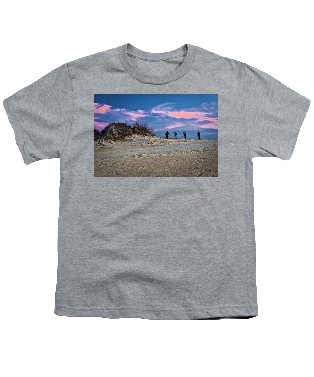 Landscapes Youth T-Shirt featuring the photograph The Colors of Sunset by Donald Brown