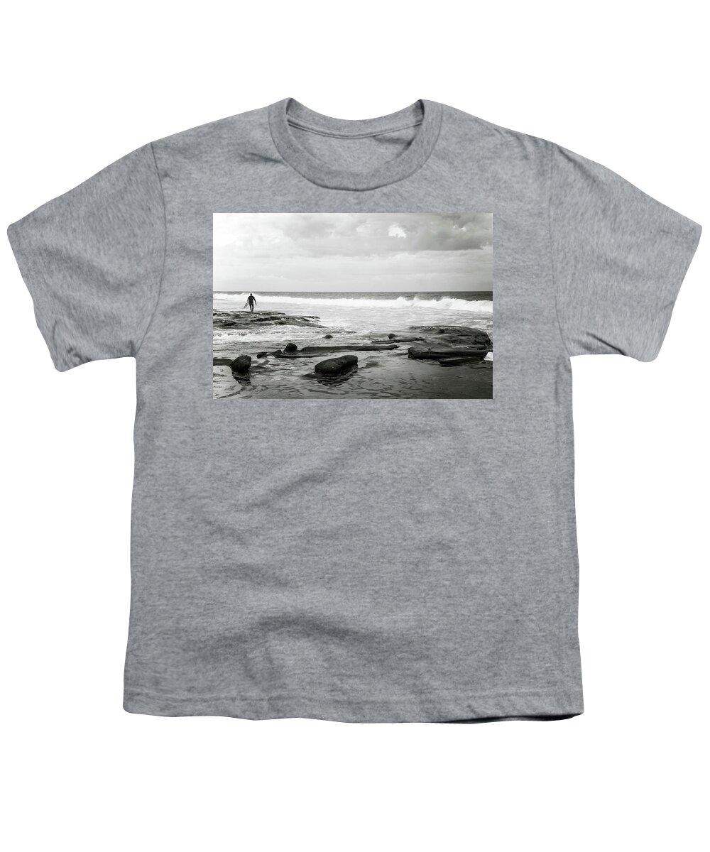 Surfing Youth T-Shirt featuring the photograph The Cove by Jeffrey Ommen