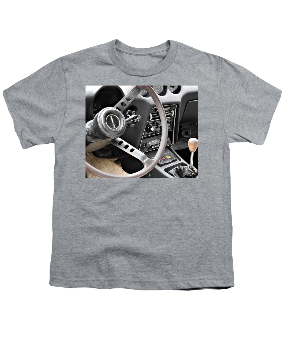 Vintage Cars Youth T-Shirt featuring the photograph The Sportscar Of The Seventies by Jan Gelders