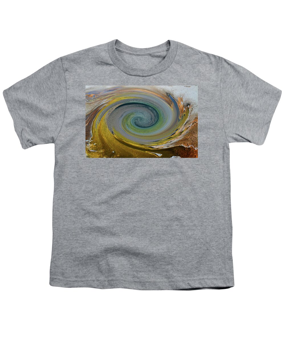 Yellowstone Youth T-Shirt featuring the photograph Yellowstone by Whispering Peaks Photography