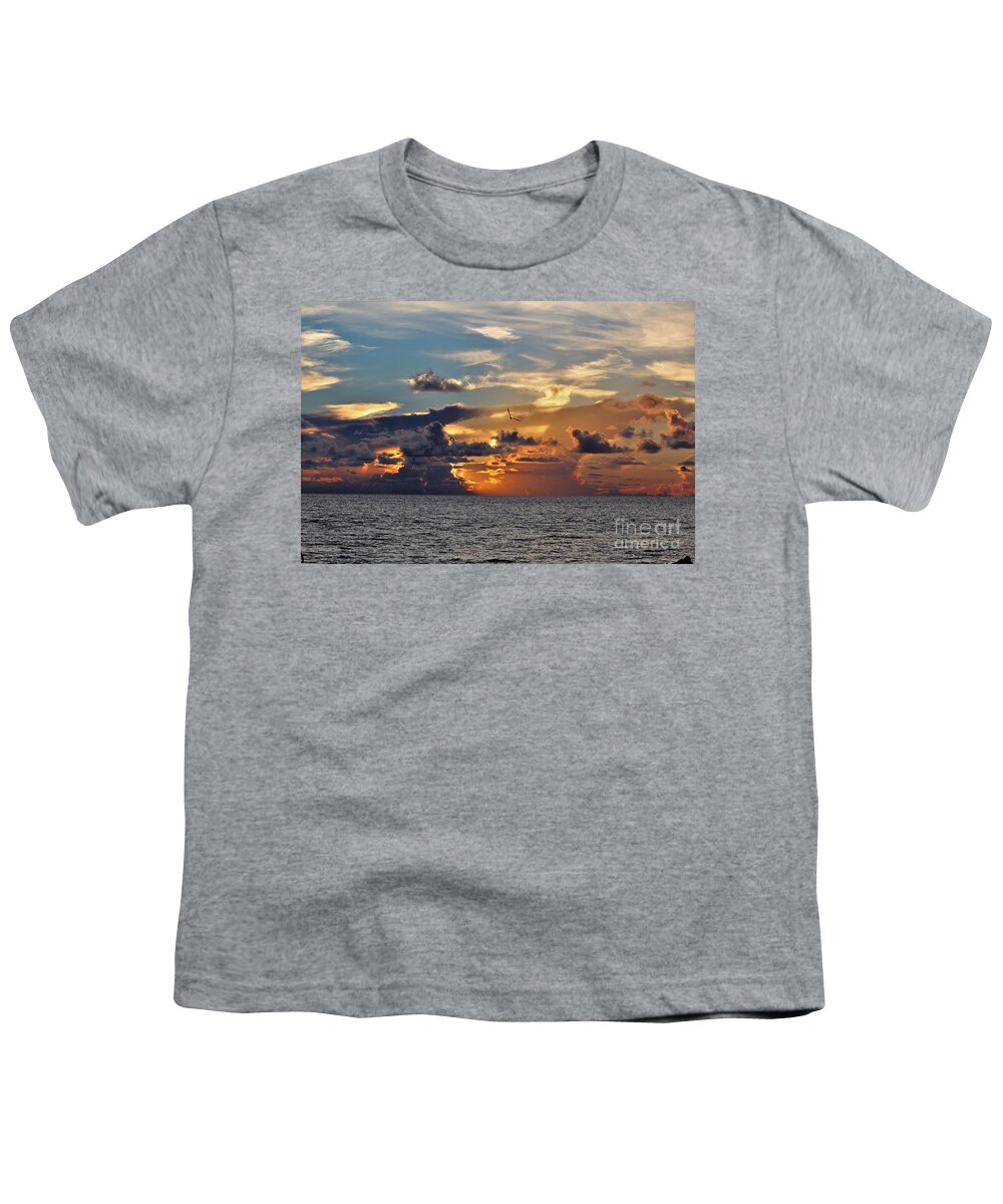 Naples Florida Youth T-Shirt featuring the photograph Naples Beach #19 by Donn Ingemie