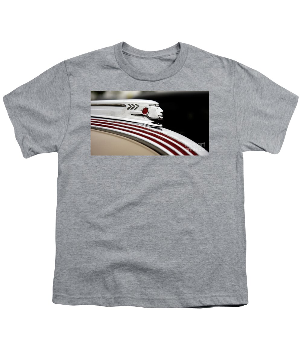 1937 Pontiac Youth T-Shirt featuring the photograph 1937 Pontiac by Terri Brewster
