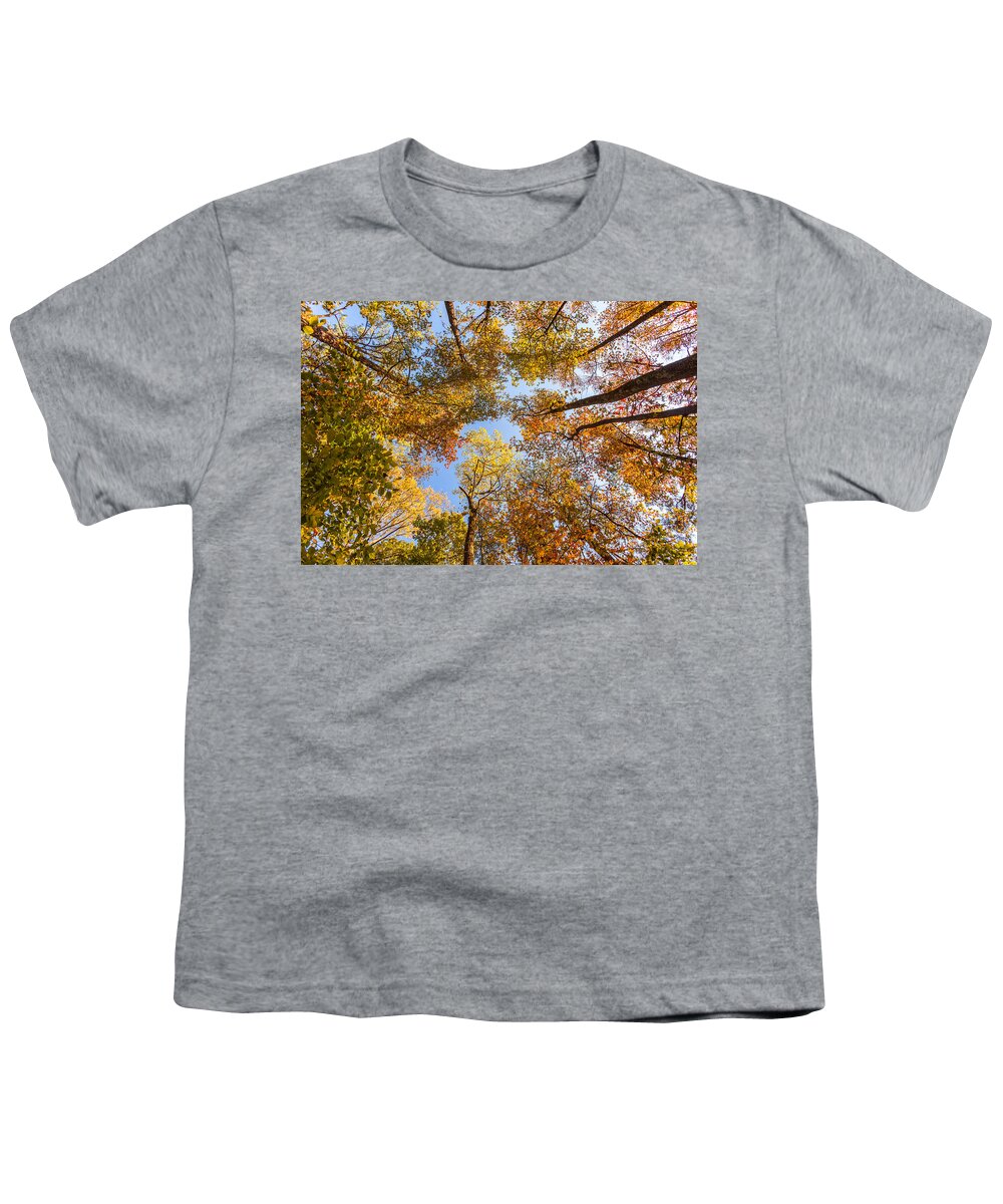 Autumn Youth T-Shirt featuring the photograph Autumn Fall by Chris Spencer