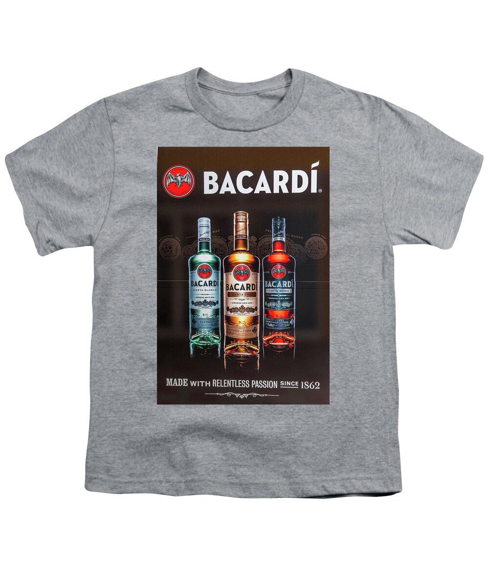Bacardi Youth T-Shirt featuring the photograph Bacardi Poster by Darryl Brooks