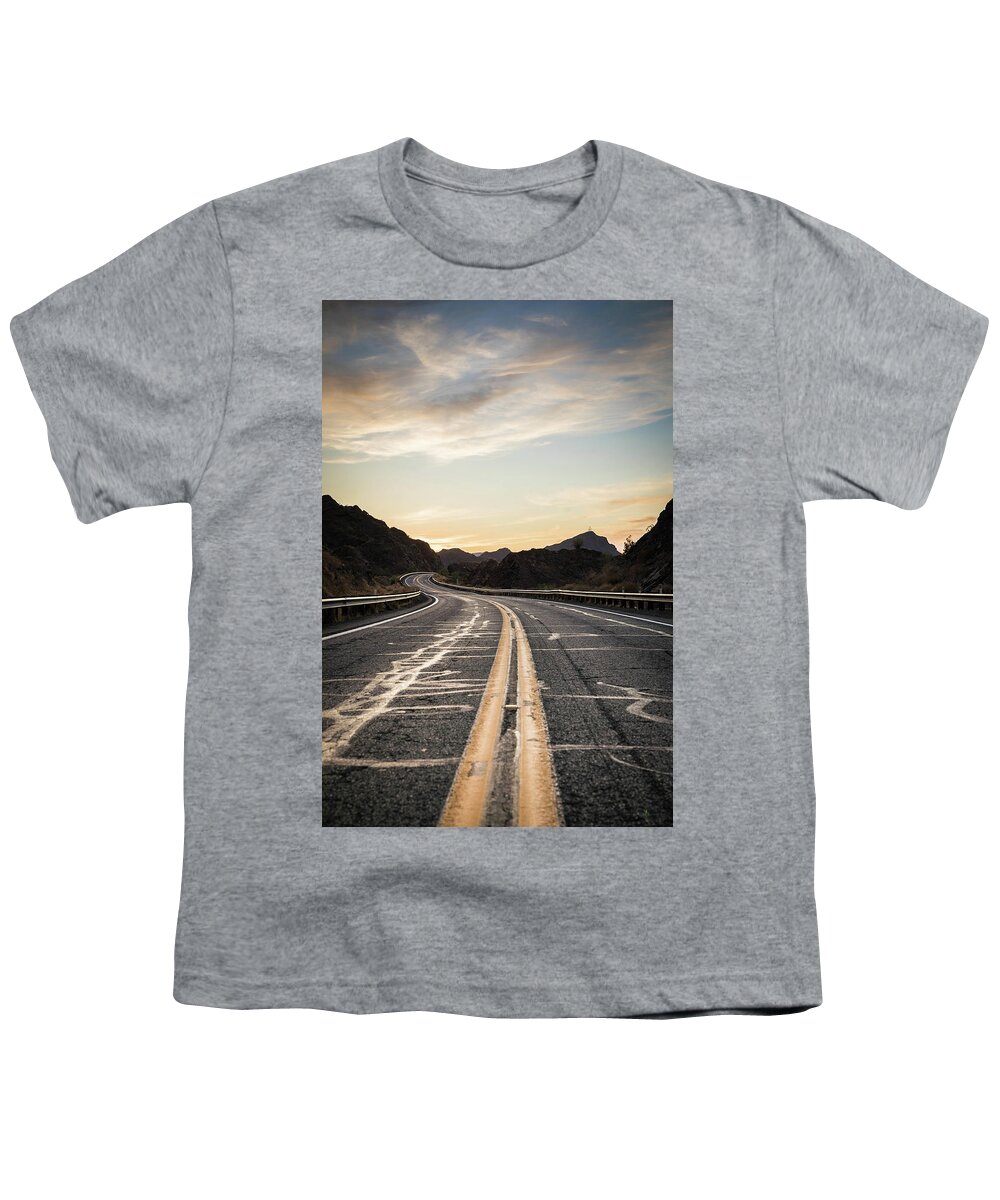 Desert Youth T-Shirt featuring the photograph Desert Drive by David Barile
