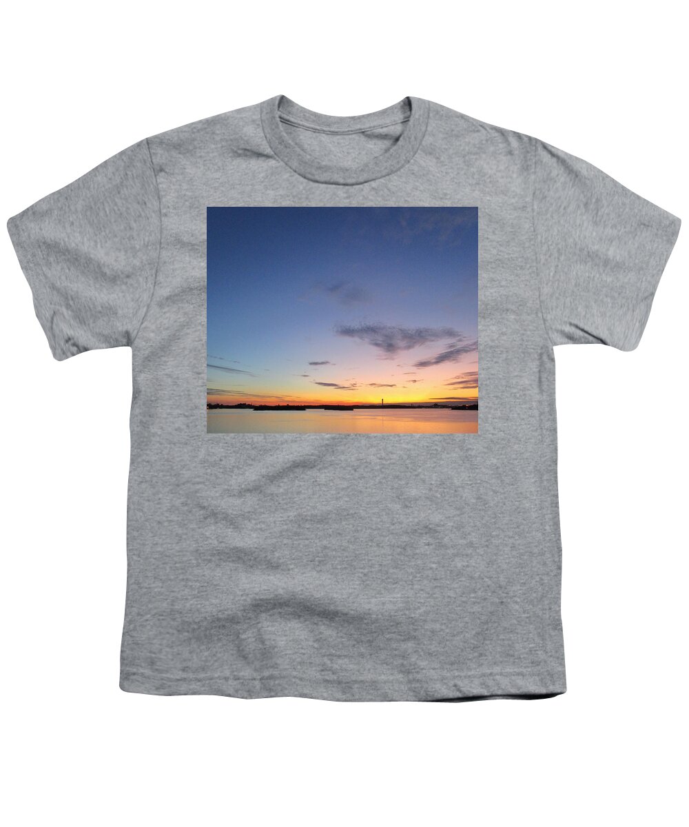 Clouds Youth T-Shirt featuring the photograph Feeling free by Rosita Larsson