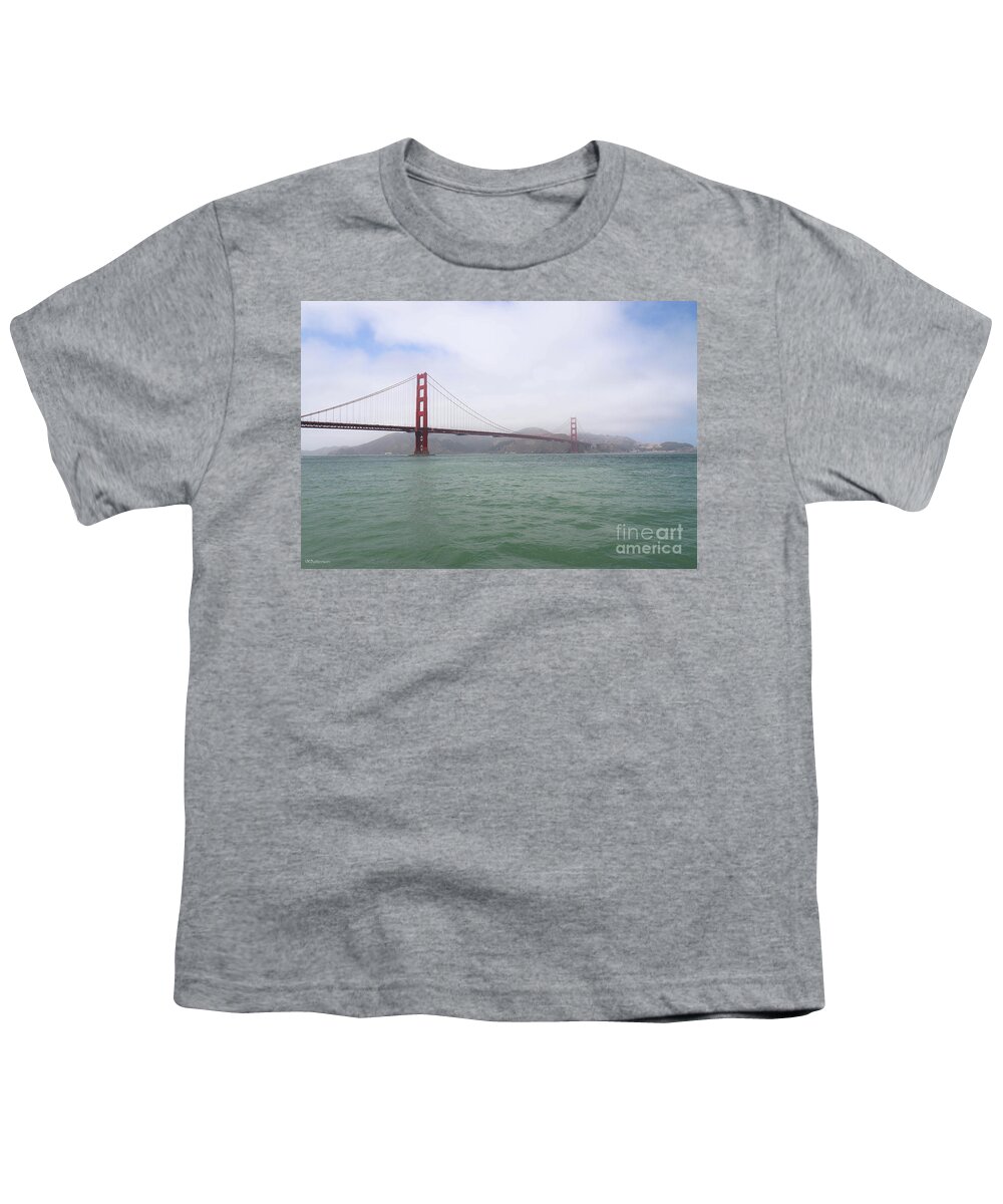 Golden Gate Bridge Youth T-Shirt featuring the photograph Golden Gate Bridge III by Veronica Batterson