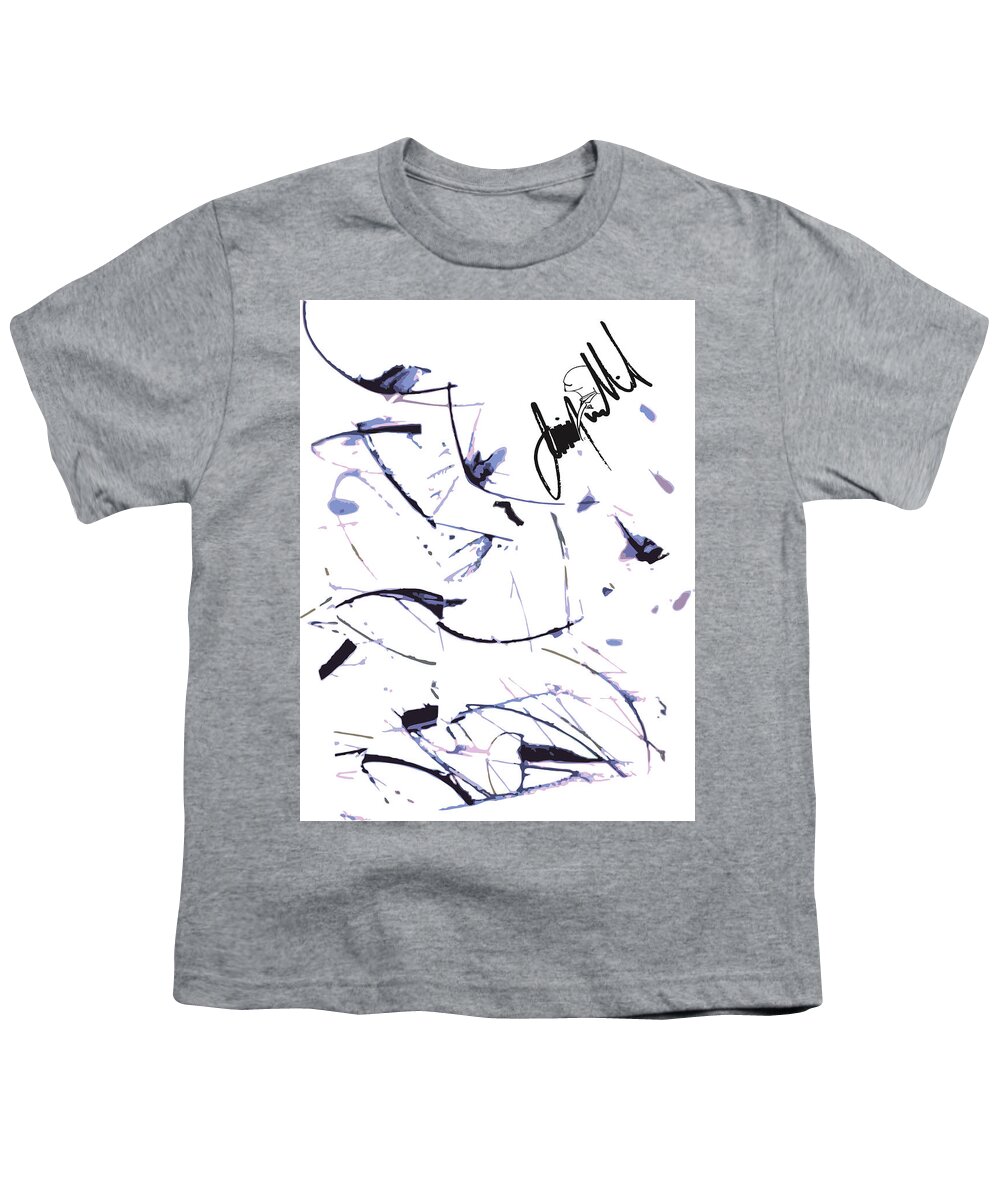  Youth T-Shirt featuring the digital art Instep by Jimmy Williams