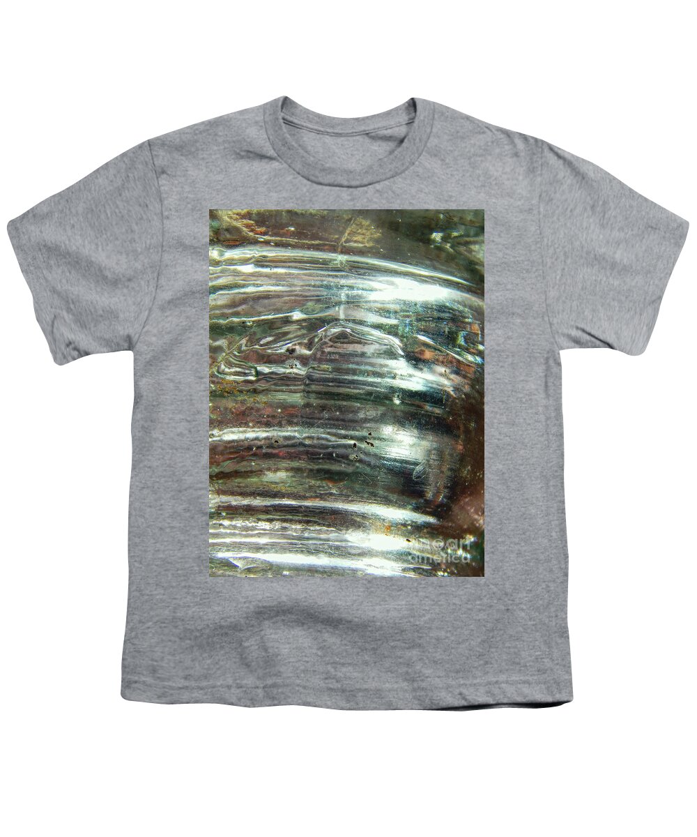 Insulator Youth T-Shirt featuring the photograph Old Glass by Phil Perkins