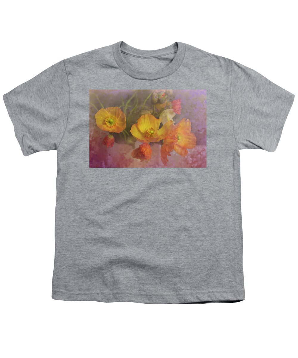 Poppy Youth T-Shirt featuring the photograph Poppy Love by Jeff Burgess