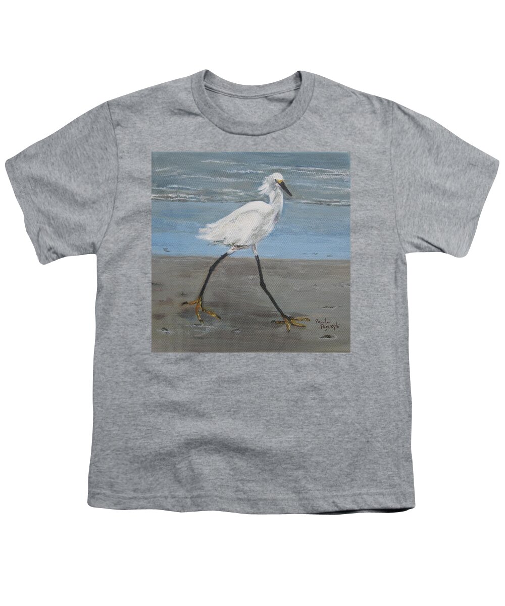 Painting Youth T-Shirt featuring the painting Prancer by Paula Pagliughi