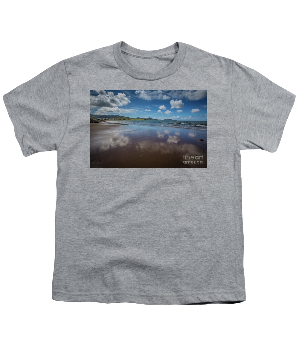Waterville Beach Youth T-Shirt featuring the photograph Waterville Beach by Eva Lechner