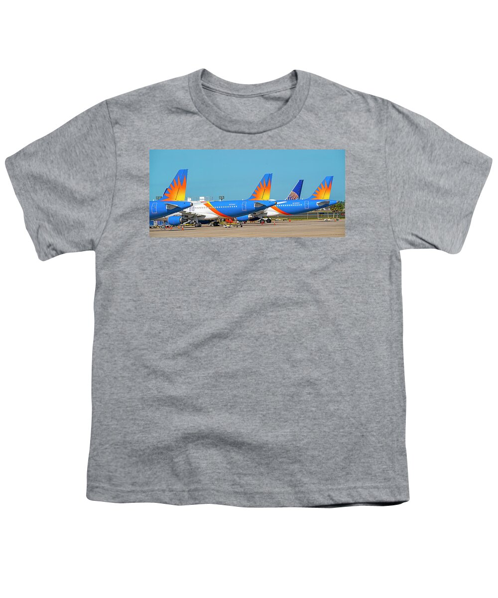 Allegiant Youth T-Shirt featuring the photograph Allegiant Lineup by Dart Humeston