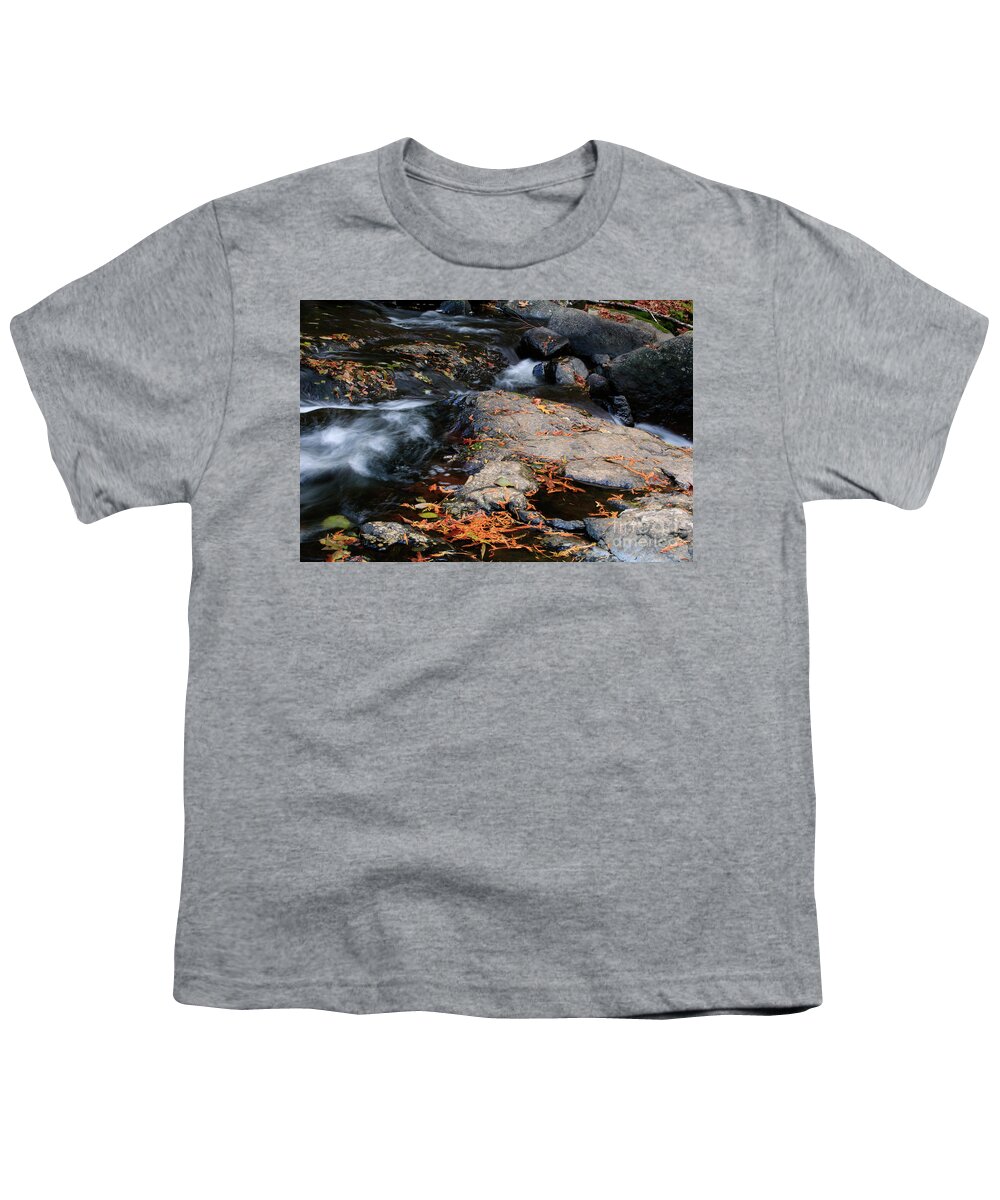 Oregon Waterfalls Youth T-Shirt featuring the photograph Autumn Fantasy Land 4- Sweet Creek Falls by Janie Johnson
