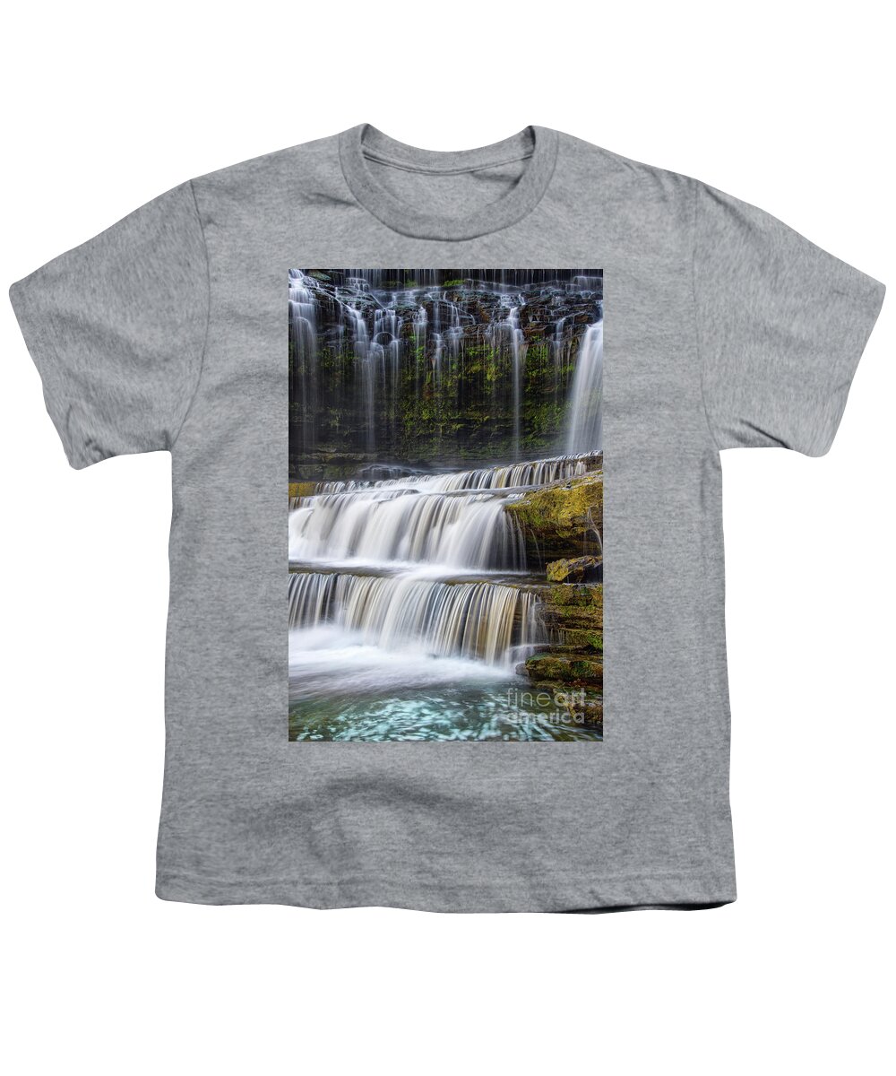 Cummins Falls State Park Youth T-Shirt featuring the photograph Cummins Falls 29 by Phil Perkins