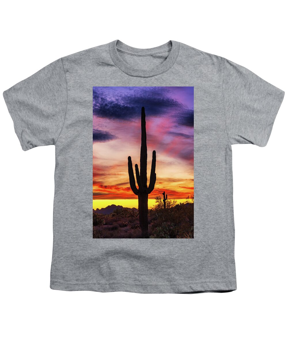 Arizona Youth T-Shirt featuring the photograph Desert Musings by Rick Furmanek