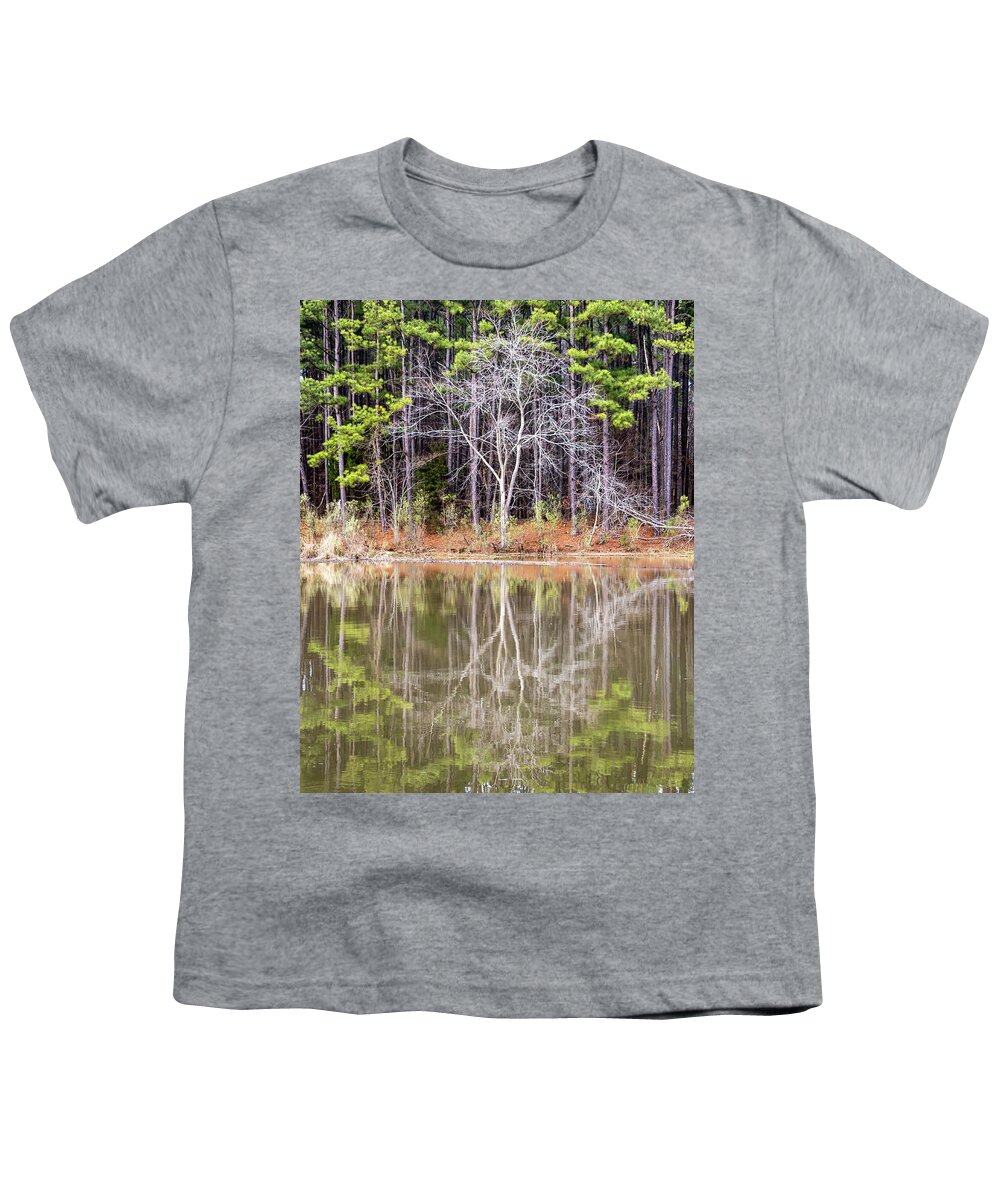 Reflection Youth T-Shirt featuring the photograph Ghost Tree Reflection by Rick Nelson
