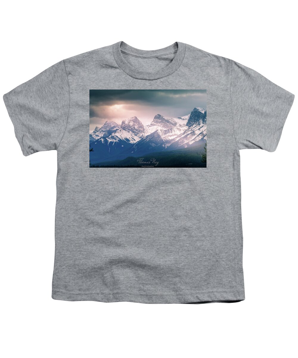Alberta Youth T-Shirt featuring the photograph Glow by Thomas Nay
