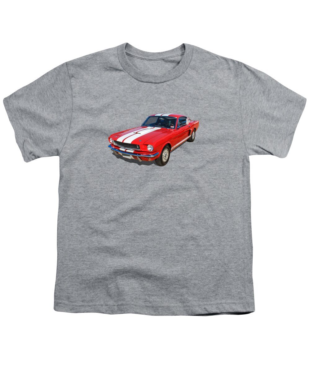 Car Youth T-Shirt featuring the photograph GT 350 Fastback by Keith Hawley