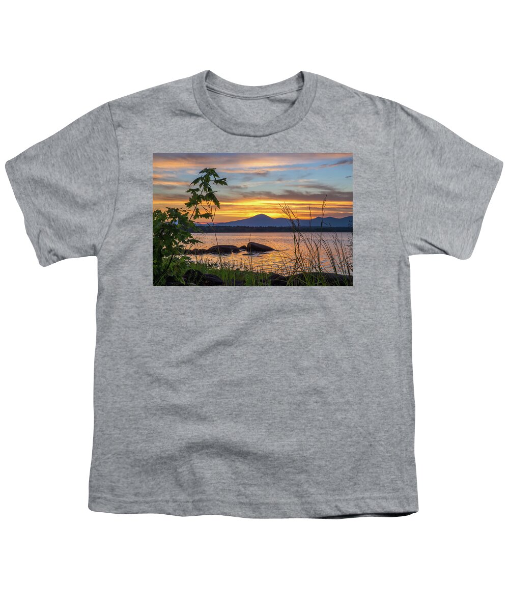 Kearsarge Youth T-Shirt featuring the photograph Kearsarge North Summer Dreams by Chris Whiton