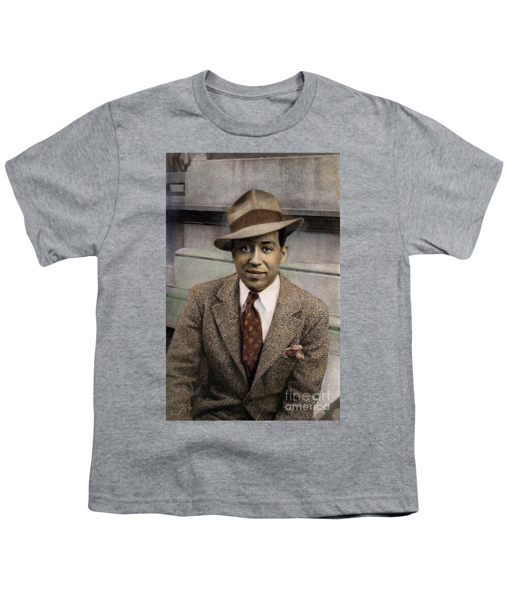 1939 Youth T-Shirt featuring the photograph Langston Hughes by Granger