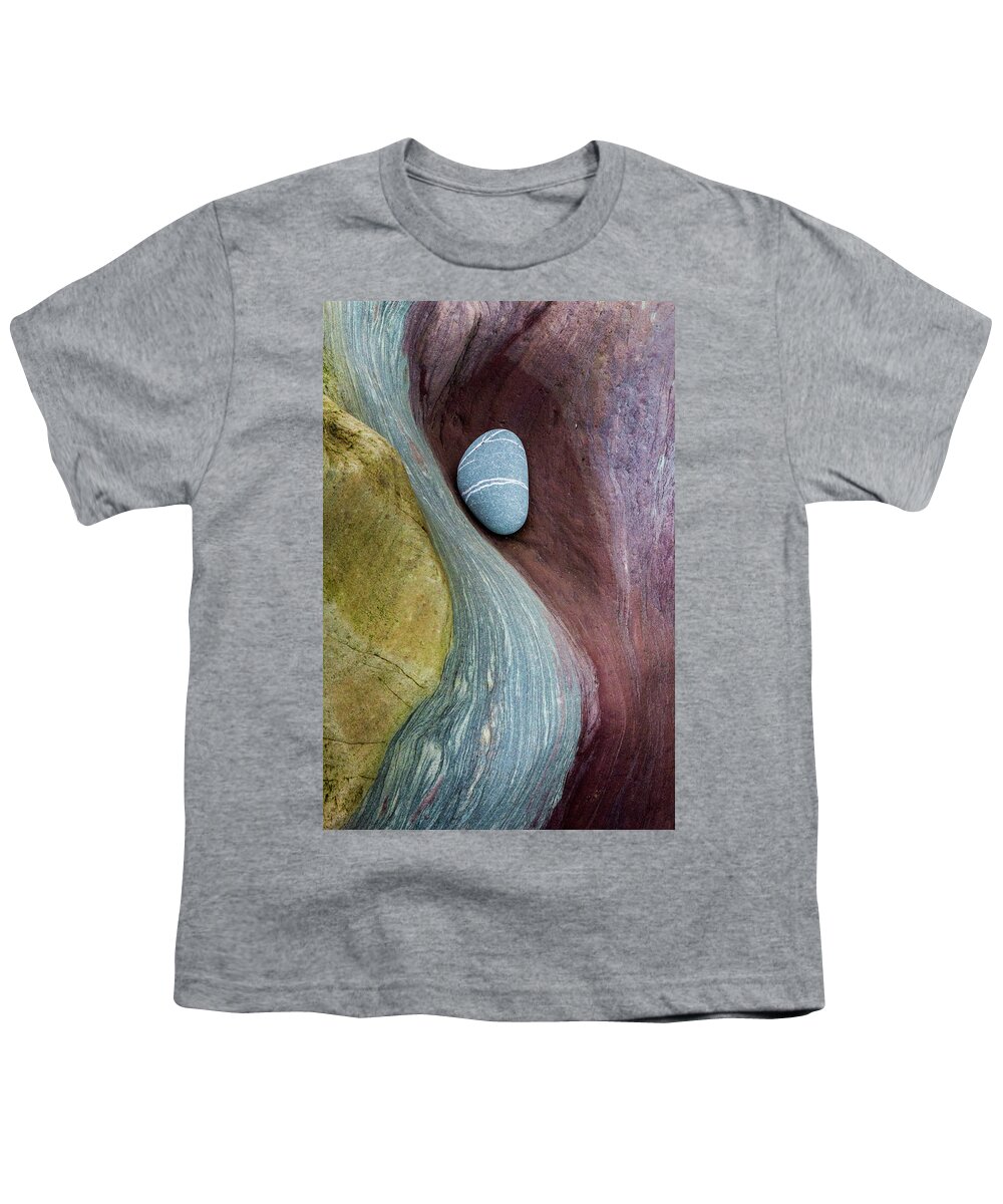 Pebble Youth T-Shirt featuring the photograph Out of Time by Anita Nicholson