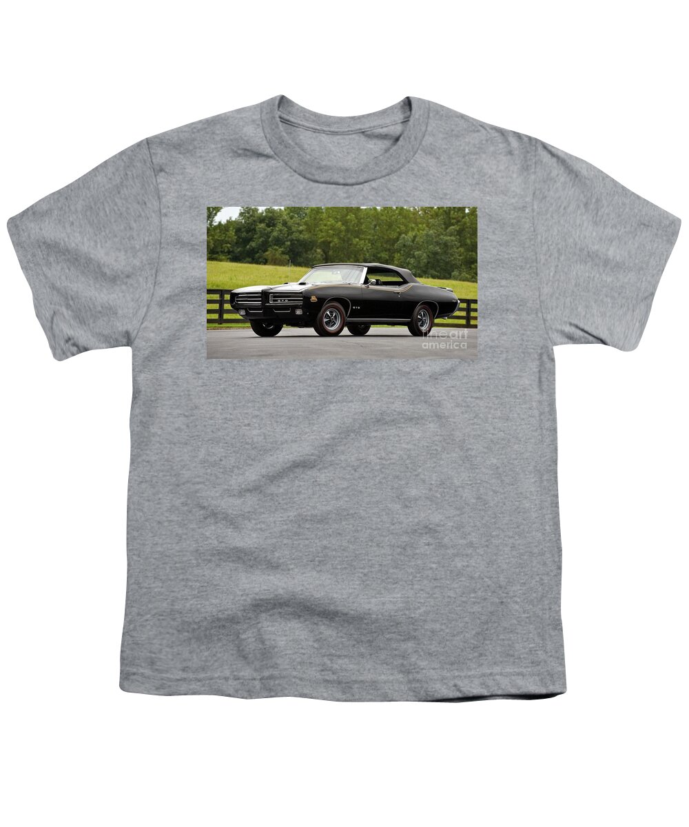 Pontiac Youth T-Shirt featuring the photograph Pontiac GTO by Action