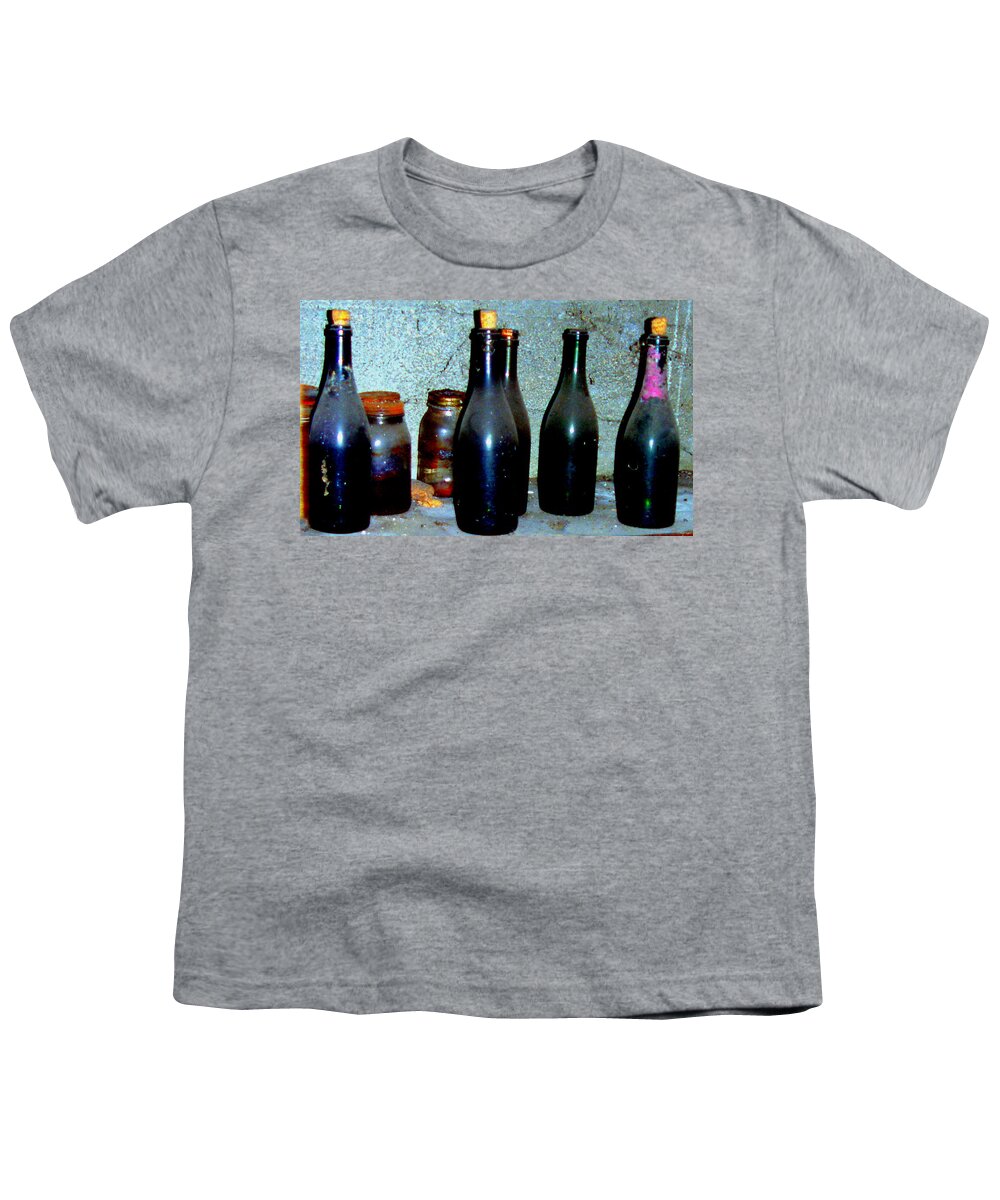 Speakeasy Youth T-Shirt featuring the digital art Prohibition Brew by Cliff Wilson