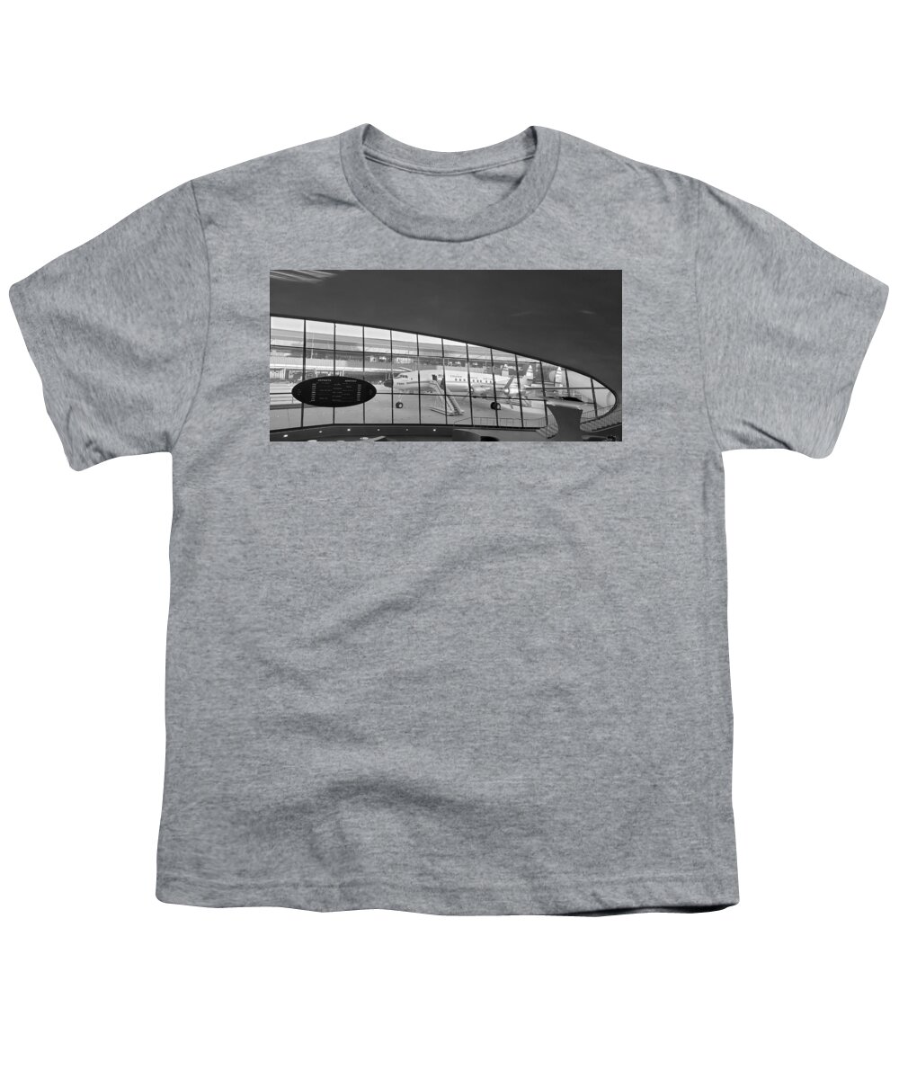 Twa Youth T-Shirt featuring the photograph T W A Hotel Lobby 10 by Rob Hans