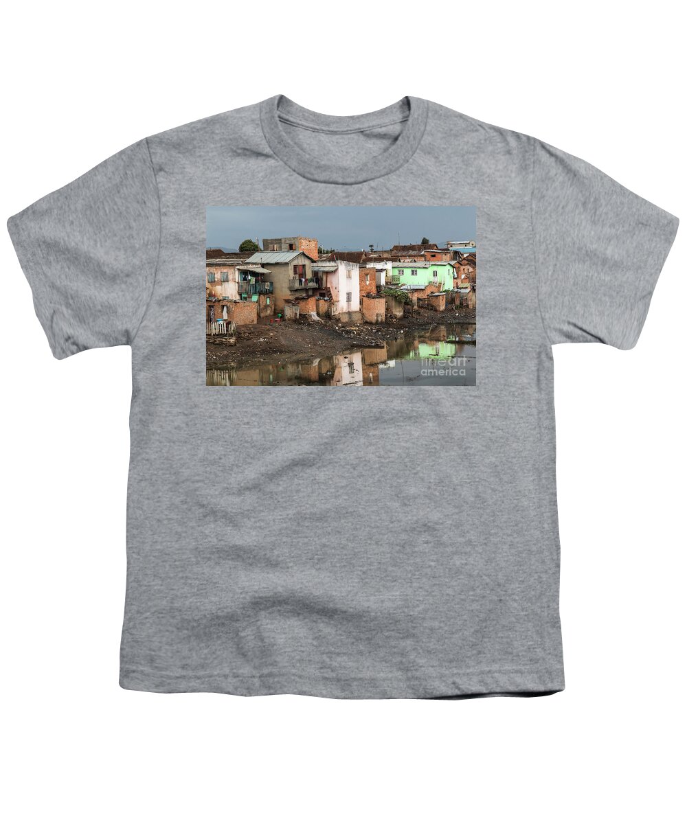 Madagascar Youth T-Shirt featuring the photograph Tana's suburbs - 2 by Claudio Maioli