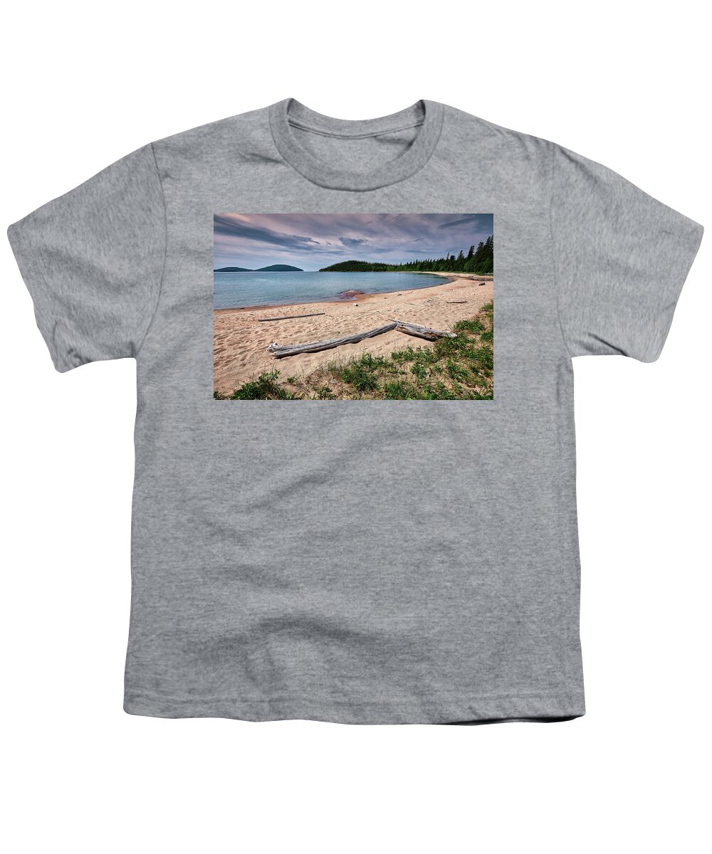 Coast Youth T-Shirt featuring the photograph The Cove by Doug Gibbons