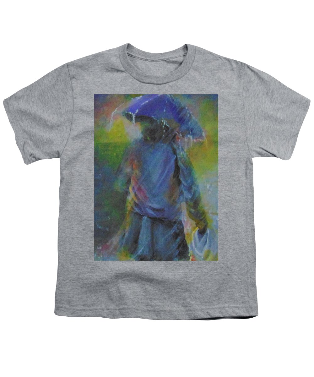 Acrylic Youth T-Shirt featuring the painting The Year 2020 by Saundra Johnson