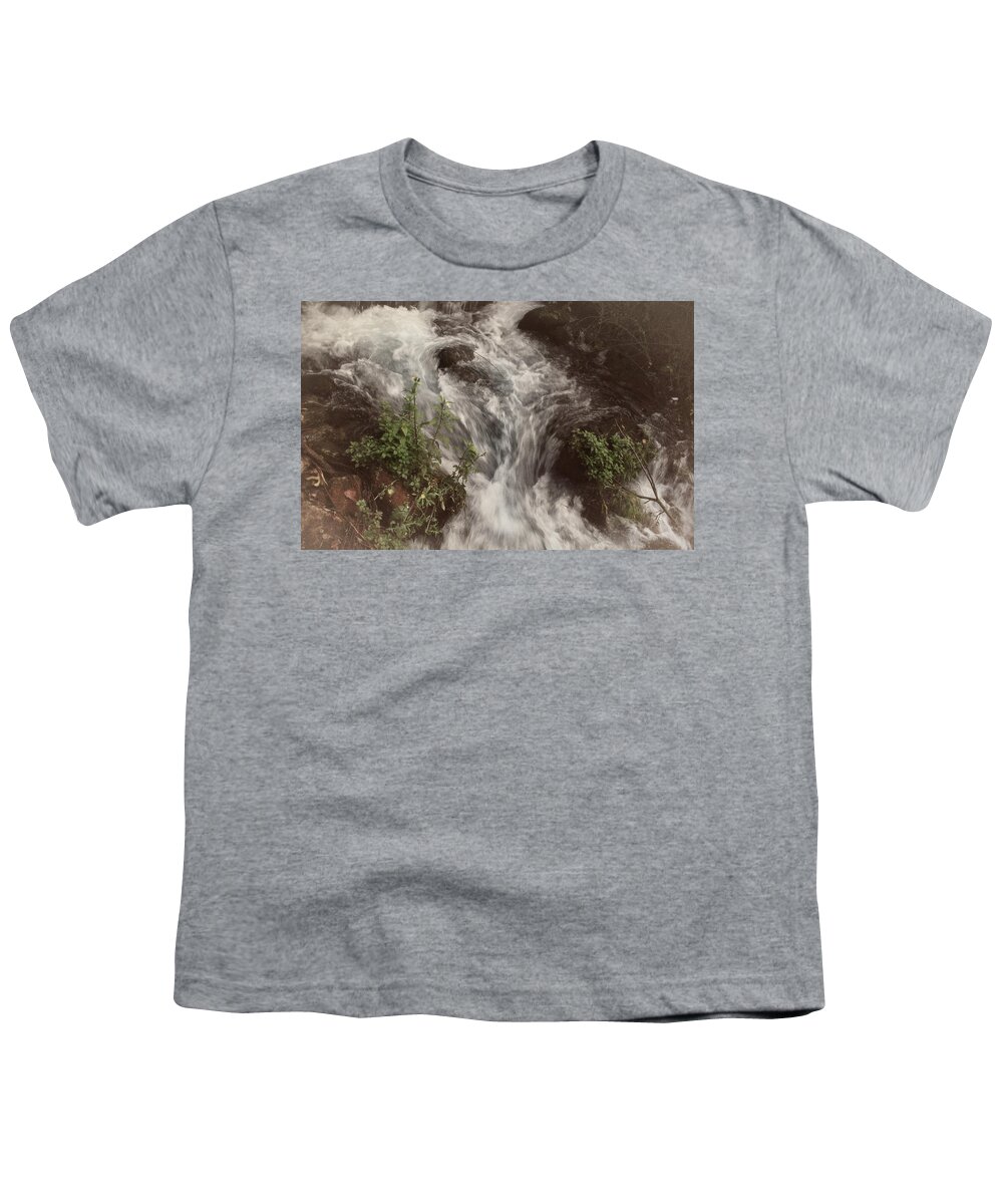 Israel Youth T-Shirt featuring the photograph To The Jordan River by M Kathleen Warren