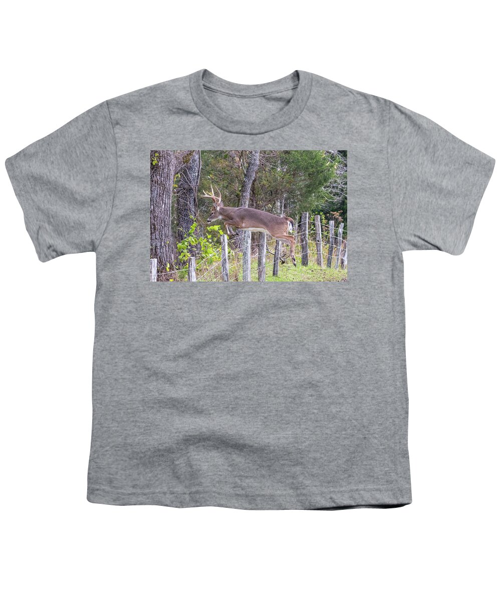  Youth T-Shirt featuring the photograph Up and Over by Jim Miller