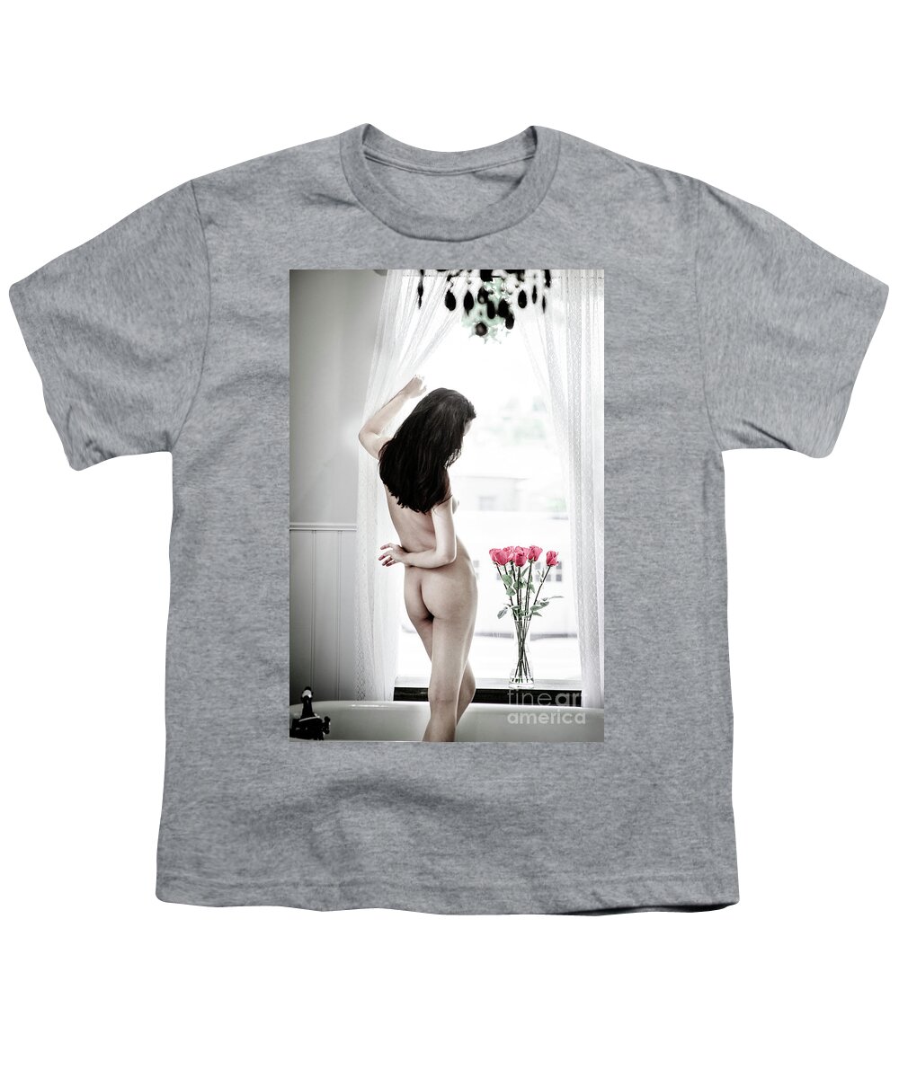 Young Youth T-Shirt featuring the photograph Waiting for Him to Return by Ed Taylor