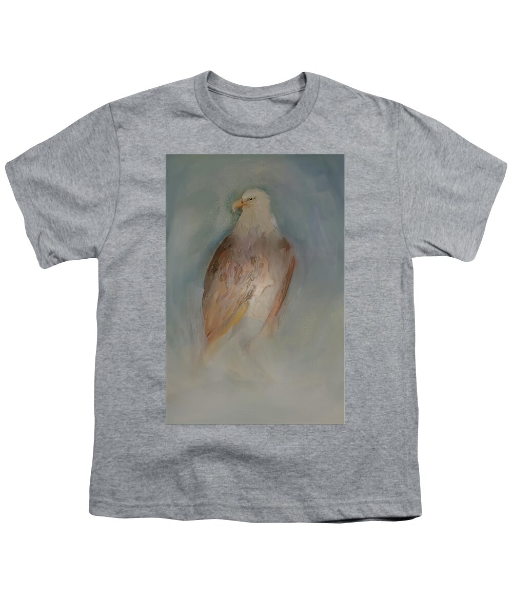Bird Youth T-Shirt featuring the painting Winter Wings by Lisa Kaiser
