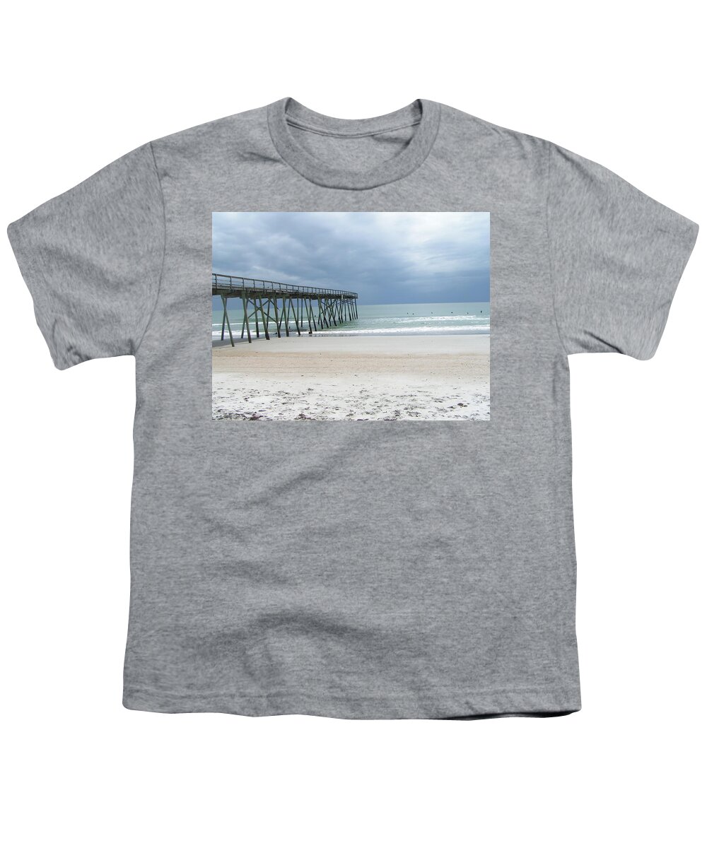  Youth T-Shirt featuring the photograph Wrightsville Beach by Heather E Harman