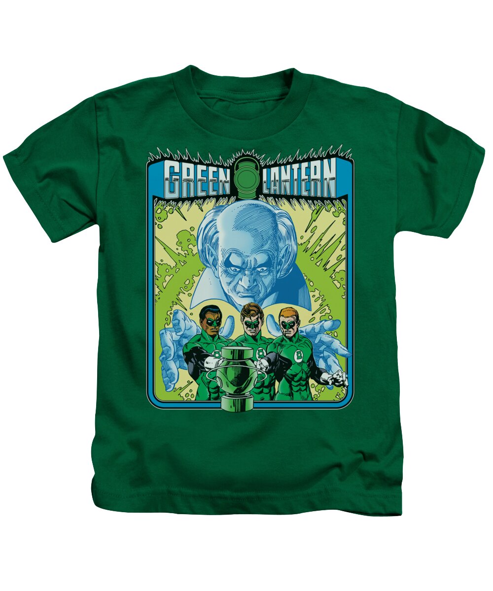 Green Lantern Kids T-Shirt featuring the digital art Green Lantern - Gl #184 Cover by Brand A