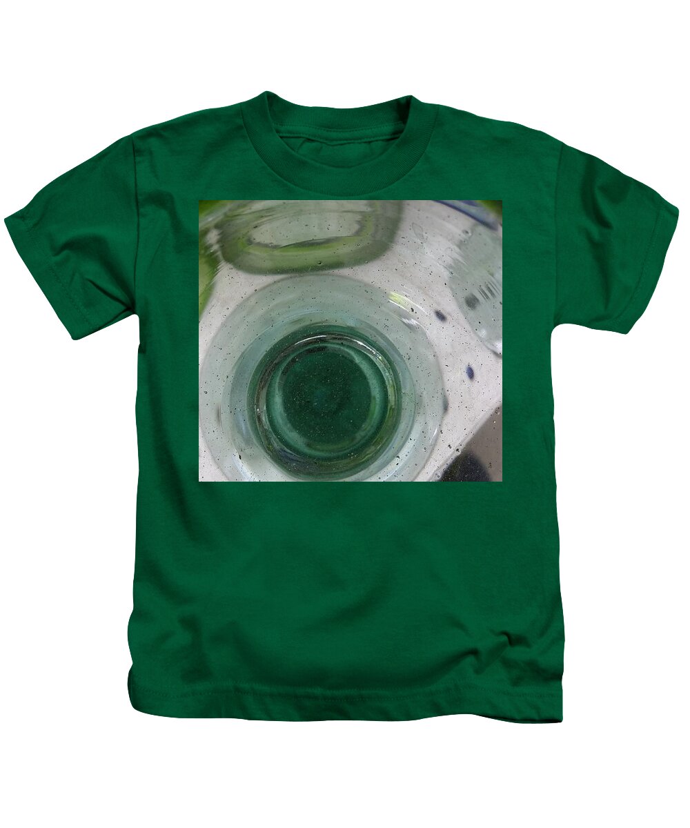 Abstract Kids T-Shirt featuring the digital art Bottoms Up series #18 by Scott S Baker