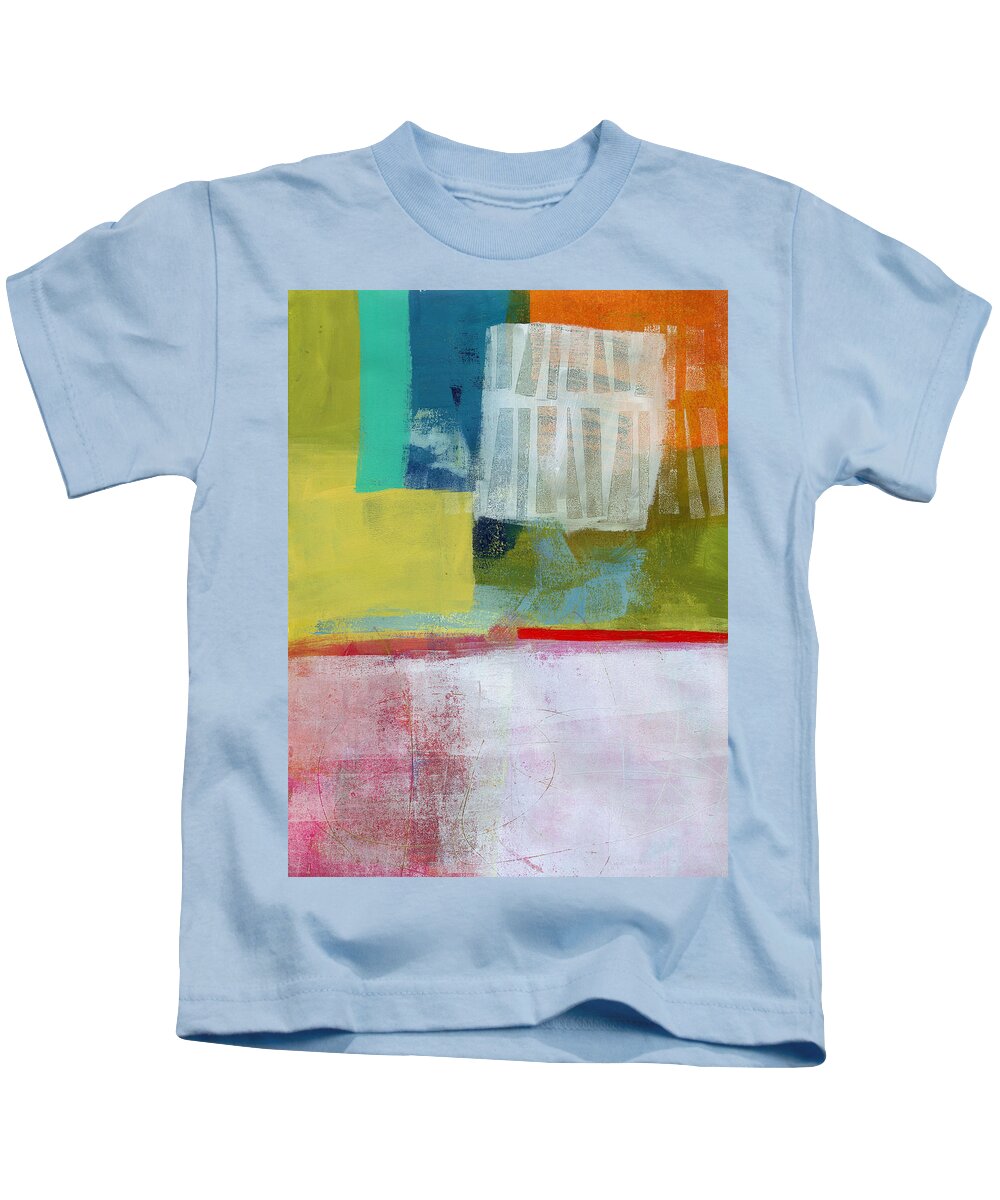 Painting Kids T-Shirt featuring the painting 52/100 by Jane Davies