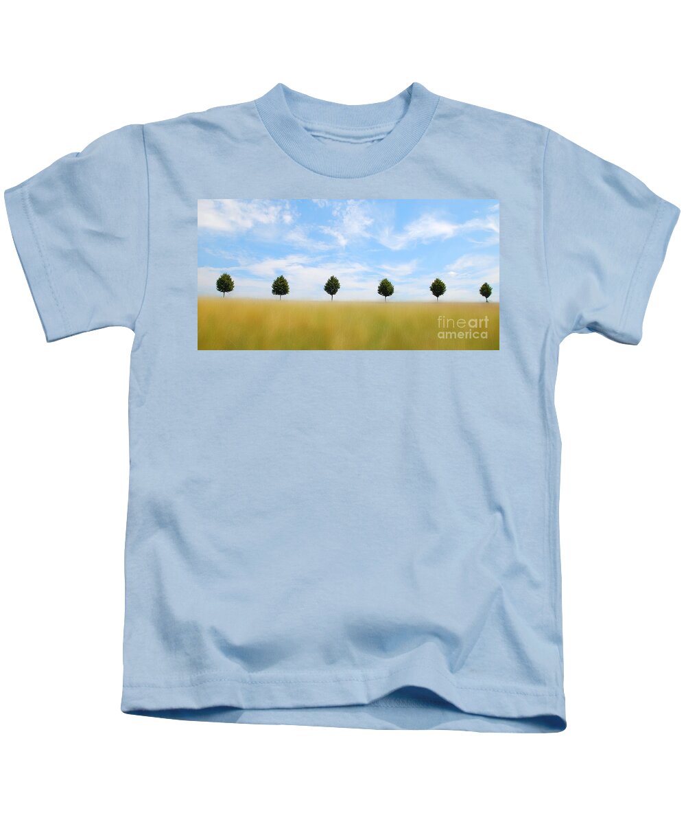 Alley Kids T-Shirt featuring the photograph Allee 03 by Hannes Cmarits