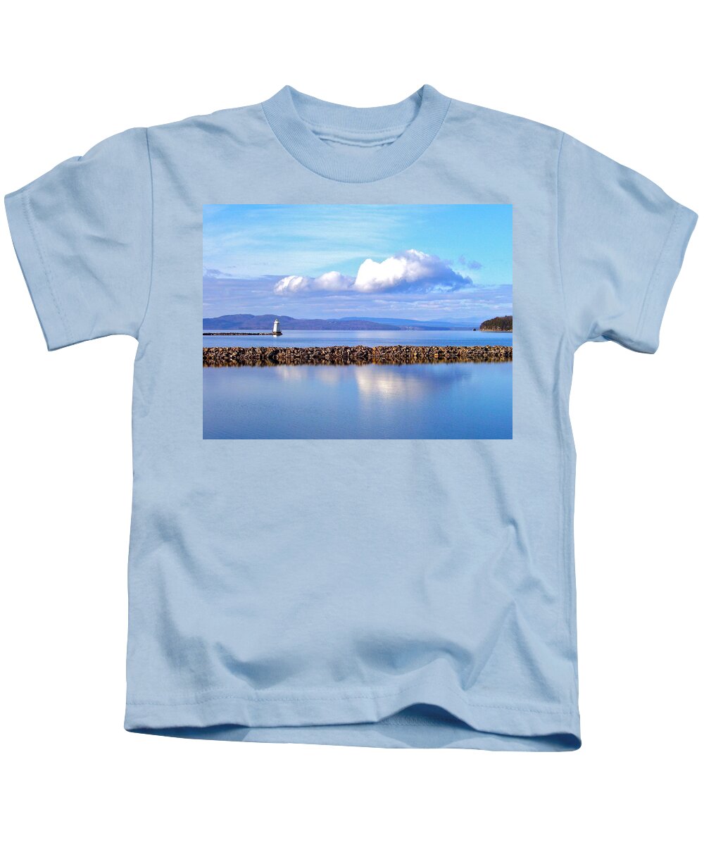 Photography Kids T-Shirt featuring the photograph Autumn Light by Mike Reilly