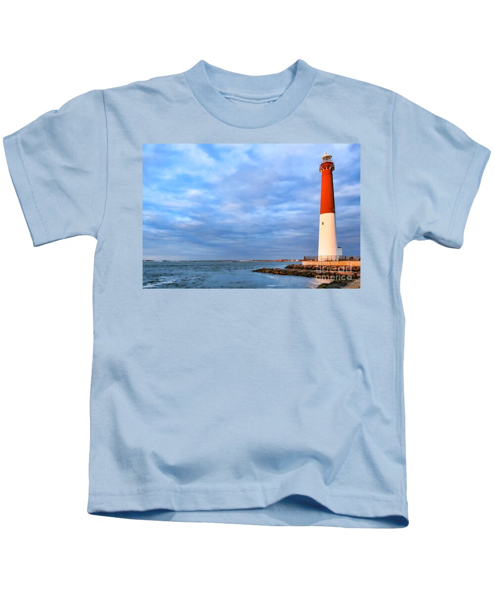 Barnegat Kids T-Shirt featuring the photograph Barnegat Lighthouse by Olivier Le Queinec