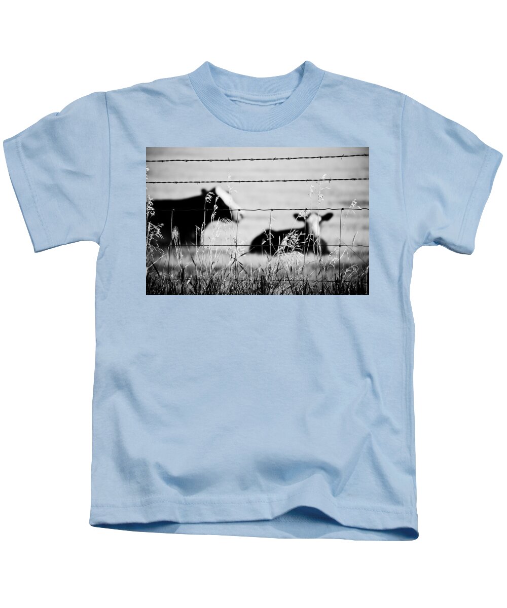 Blumwurks Kids T-Shirt featuring the photograph Barriers by Matthew Blum